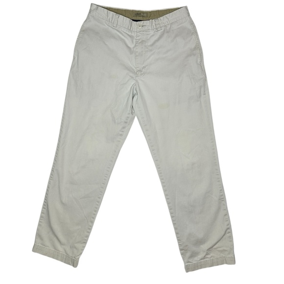 J. Crew Light Khaki Chinos 33x32 - Picture 1 of 10
